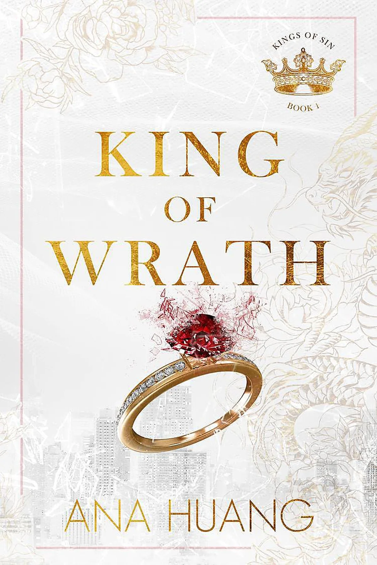 Ana Huang Kings of Sin Series Books 1–3 | King of Wrath + King of Greed + King o cover