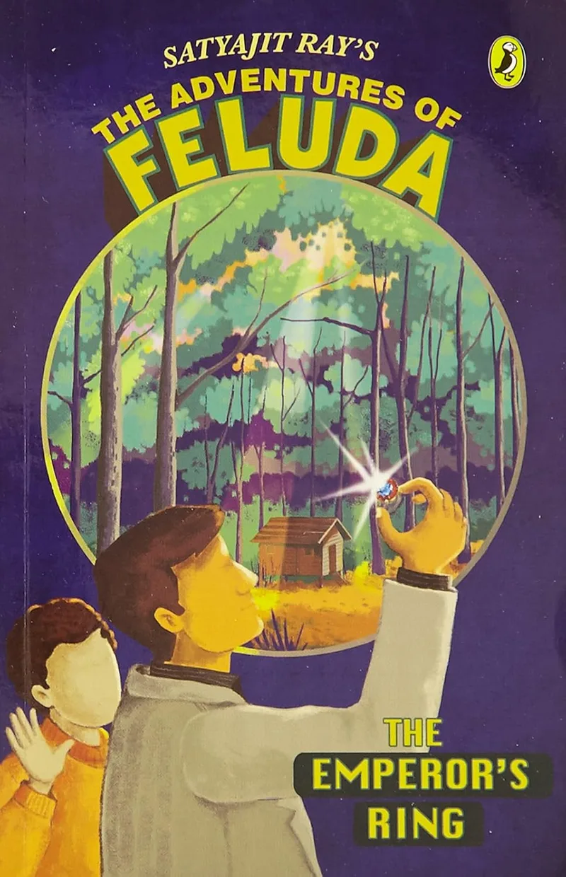 Feluda Complete Mysteries 4-Book Set | The Emperor's Ring + Mystery of the Eleph cover